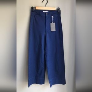 Everlane High Rise Wide Leg Pants NWT Blue Size 00